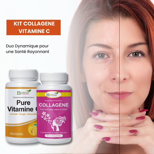 Duo Dynamique pour une Santé Rayonnante: Vitamine C et Collagène!